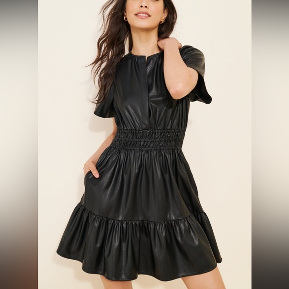 Maeve Dresses & Skirts - NWT Vegan leather Somerset mini from Anthropologie